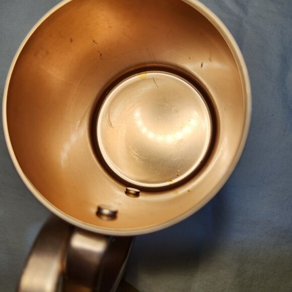 Smirnoff Vodka Moscow Mule Mugs Set of 2 Copper Tone Barware Holiday Cocktail - Picture 9 of 9